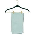 thumbnail image 3 of Simplify 6 Pack Velvet Hangers with Clips in Emerald, 3 of 4