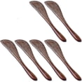 thumbnail image 1 of Paquete de 6 cuchillos de madera para mantequilla, cuchillos para condimentos de 6 pulgadas, maderaPaquete de 6 cuchillos de madera para mantequilla, cuchillos para condimentos de 6 pulgadas, 1 of 5