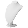 thumbnail image 2 of Collar organizador de joyería Yuyangstore Porta collar busto Poliuretano blanco 21x15cm, 2 of 8