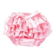 wofedyo baby girl clothes toddler baby girl bowknot ruffle bloomer nappy underwear panty diaper baby clothes