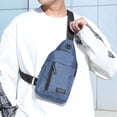 thumbnail image 6 of Crossbody Bag Sling Backpack Lightweight Water-Resistant,Headphone Hole Adjustable Strap,for Men Women,for Daily Use Travel Outdoor, 6 of 6