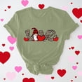 thumbnail image 1 of LSLJS Women's T-shirt Imprimé Arbre de Noël à Manches Courtes Col Rond Décontracté, 1 of 6