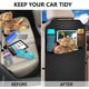 thumbnail image 3 of Organizador del asiento trasero del automóvil, 1 paquete de alfombrillas protectoras para el respaldo del asiento con soporte para tableta con pantalla táctil para niños pequeños, bolsillos, 3 of 5