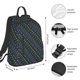 thumbnail image 2 of Disketp Mardi Gras Strings of Beads Mochila Ligera e Impermeable, Mochila de Día Resistente para Viajes, Senderismo y Uso Diario para Hombre y Mujer, 2 of 7