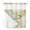 Yellow, variant on No Hook Shower Curtains with Snap-in Liner Set, Aqua Marble Waterproof Hotel Style Bathroom Shower Curtain, Modern Abstract Waves Silvery Farmhouse Breathable Mesh Top Window Bath Curtains 60''x72''