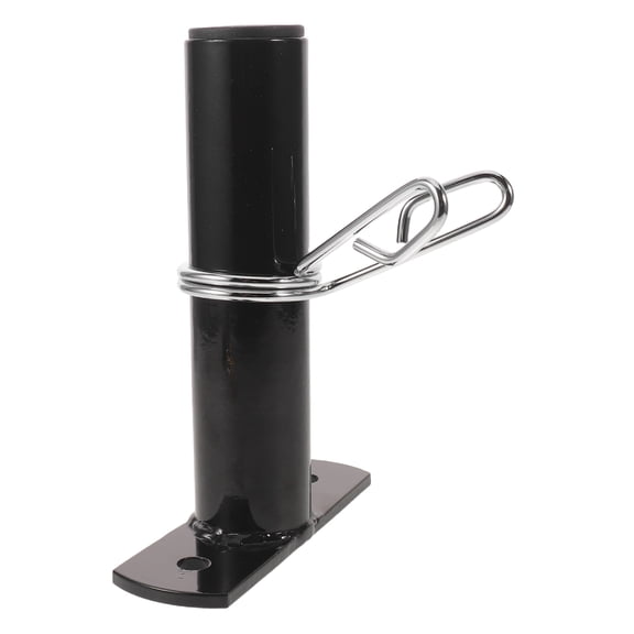 Luxshiny Black Wall Mount Barbell Plate Storage Rack for Home Fitness Equipment