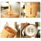 thumbnail image 5 of Vaso de viaje acrílico de 700 ml con tapa y pajita. Vasos reutilizables de plástico con doble pared aislante. Transparentes., 5 of 6