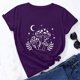 thumbnail image 2 of Camiseta de manga corta con cuello redondo y estampado de jersey suelto de verano para mujer Camiseta/camisa de manga corta con cuello redondo Pompotops hfajkhk141923, 2 of 6