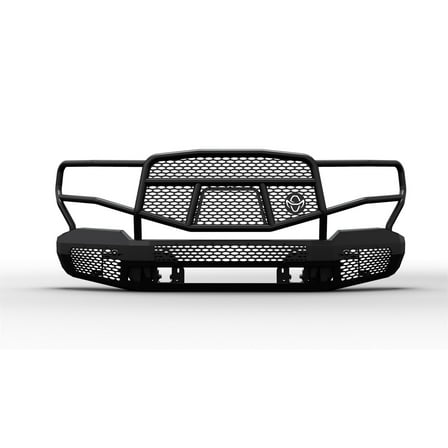 Ranch Hand MFC19HBM1 Midnight Series Front Bumper Fits 19-21 Silverado 1500 Fits select: 2020 CHEVROLET SILVERADO, 2022 CHEVROLET SILVERADO LTD