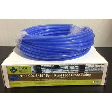25 Pack 5/16" Food Grade Nylon Sap Tubing Connectors For Maple Syrup - Made In USA