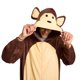 thumbnail image 4 of Enterizo con capucha de mono Bioworld de manga larga para cosplay, 4 of 8
