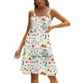 thumbnail image 1 of Jewish Holiday Of Passover Back Lacing Backless Dress Square Neck Dress Fashion Design Large Size Loose Dress Passover Matzah, 1 of 5