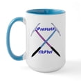 thumbnail image 2 of CafePress - Mountain Climber Large Mug - 15 oz Ceramic Large White Novelty Mug, 2 of 4