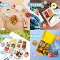 thumbnail image 4 of Salad Dressing Container 6Pcs Silicon Lid Leak Proof Free for Lunch Box Picnic, 4 of 8