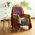 thumbnail image 5 of Retro Chenille Jacquard Tassels Sofa Blankets and Sofa Chair Cover 150 X 190 Cm, 5 of 9