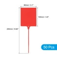 thumbnail image 2 of Plastic Seals Shipping Tags, for Basket Labels Cable Labels Tags Product Identification, 3.1x3.9 Inch Red, 2 of 6