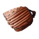 thumbnail image 4 of Baseball Glove§softball Gloves§softball Catcher Gloves§baseball Glove Catcher Gloves§baseball Mitt§softball Mitt Baseball Glove Brown L Size PU Tear Resistant Thickened, 4 of 7