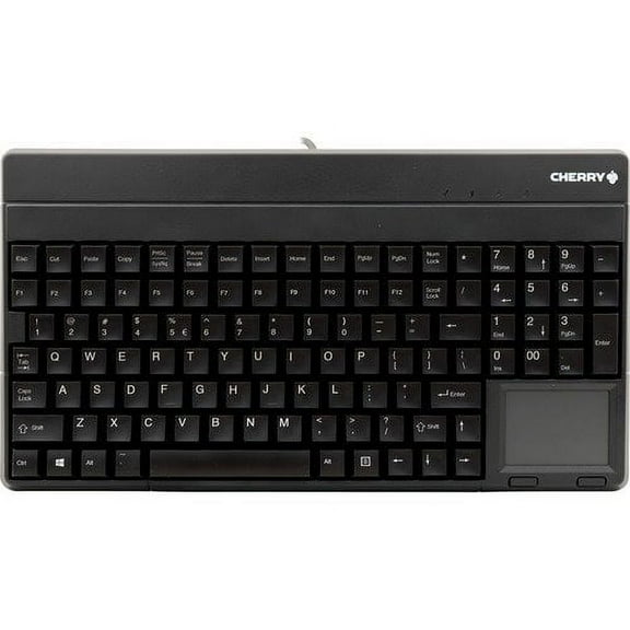Cherry G86-62401euadaa 6240 Keyboard Line G86-62401 - Usb -106 Keys - Touchpad - Us Qwerty - Black