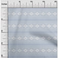 thumbnail image 1 of oneOone Georgette Viscose Fabric Geometric Block Printed Fabric 1 Yard 42 Inch Wide, 1 of 4
