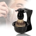 thumbnail image 3 of Kit de Rasoir à Main 3 en 1 avec Manche et Bol de Rasage et Support de Rasoir pour Brosse à Barbe pour Hommes, 3 of 5