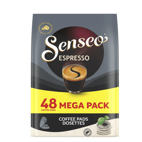 Douwe Egberts SENSEO Coffee 48 Pods/Pads Espresso *Powerful & Aromatic*