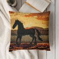 thumbnail image 5 of Latch Hook Kits for DIY Throw Pillow Cover,Horse Needlework Cushion Cover Hand Craft Crochet, 5 of 5