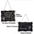 thumbnail image 3 of Pieces Small Chalkboard, Hanging Chalkboard, Erasable Message Board Sign, Chalkboard Memo Board, With Hanging String (2 Style), 3 of 5