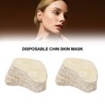 thumbnail image 4 of 200 Uds mascarilla desechable para la barbilla hoja cuidado de la piel transpirable promover la absorción máscara de compresión de papel para la barbilla, 4 of 8