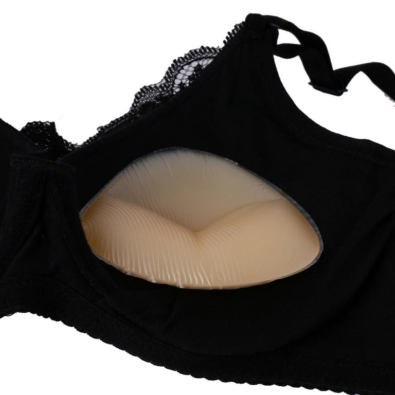 WOMENS PUSH UP SILIC INSERTS BRA CLEAVAGE CHICKEN FILLETS