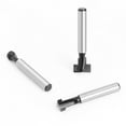 thumbnail image 4 of 3Pcs T Slot Router Bit Keyhole Router Bit Set Cut Diameter Woodworking Tool A, 4 of 7