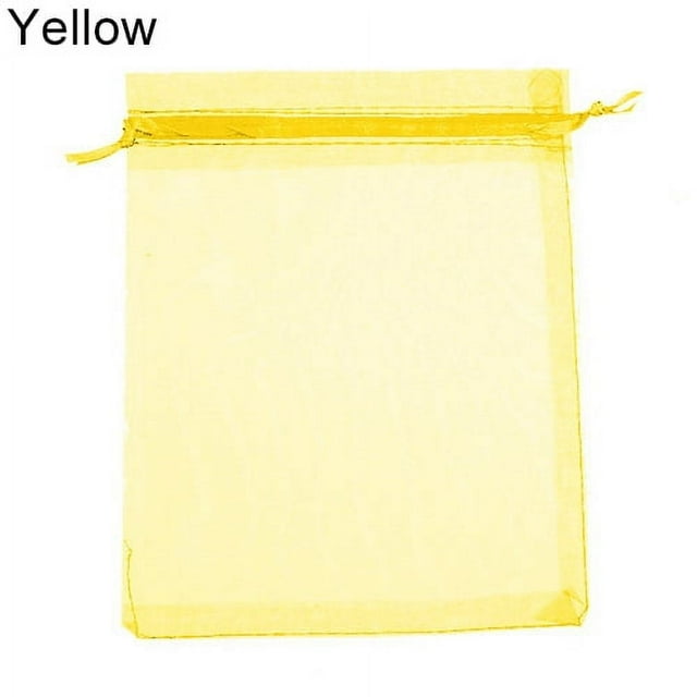 Exquisite Party Supplies 50 Pcs Organza Jewelry Gifts Drawable Box Wedding Gift Candy Mini Pouch Bag