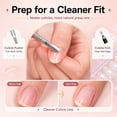 thumbnail image 5 of Morovan 240Pcs Almond Nail Tips with Quick-Dry Glue, Cuticle Pusher, Nail Files & Manicure Tools,Complete DIY Acrylic Nails Set for Home Salon, 5 of 9