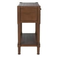 thumbnail image 3 of SAFAVIEH Filbert Solid 3 Drawer Console Table, Brown, 3 of 7