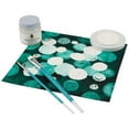 thumbnail image 3 of Jerry's Artarama Masking Fluid for Watercolor Painting Kit with 40ml Bottle, 10 Synthetic Brush Set, 2 Rubber Cement Pick Ups; Precise Detail, Easy to Remove, 3 of 5