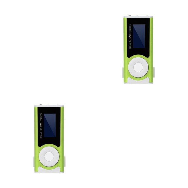 Reproductor de música Digital Methold MP3 Mini USB OLED pantalla 1.1 Zoll 2piezas Verde