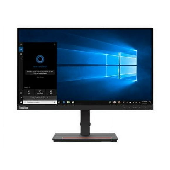Lenovo ThinkVision S22e-20 - LED monitor - 21.5" - 1920 x 1080 Full HD (1080p) @ 75 Hz - VA - 250 cd/m�� - 3000:1 - 6 ms - HDMI, VGA - raven black - for ThinkCentre M70q Gen 3 11TY