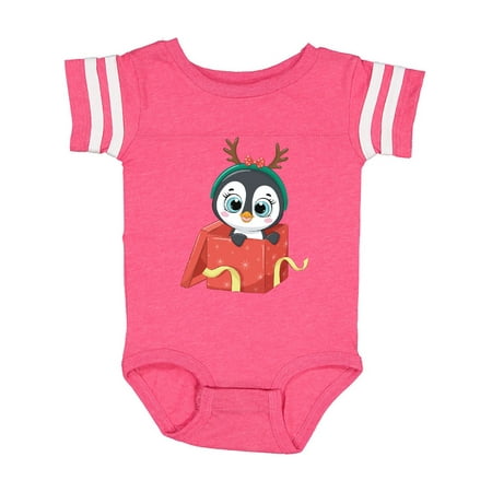 

Inktastic Christmas Penguin Gift Baby Boy or Baby Girl Bodysuit