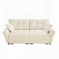 thumbnail image 5 of Modern Minimalist Chenille Fabric Two-Seater Sofa 220×80×75cm with High-Resilience Foam Cushions and Sturdy Wooden Base, 5 of 19