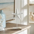 thumbnail image 5 of Starfish Tabletop Ornament Nautical Beach Style Decor With Base Style B for Table Shelf Cabinet and Coastal Room Decor, 5 of 7