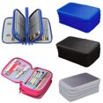 thumbnail image 2 of 4 Compartiments Trousse Trousse Trousse Trousse Trousse Etui Boîte (Gris), 2 of 4