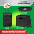 thumbnail image 3 of Turtle Wax Interior Car Organizer, Back Seat Organizer with Cooler, Cargo Bin, Seat Wedge & Tablet Holder, Travel Accessories, 3 of 6