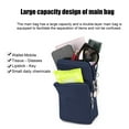 thumbnail image 6 of Multi-Way Crossbody Chest Bag - Adjustable Strap Polyester Sling Backpack for Hiking & Daily Use, Compact Travel Shoulder Bag with Multiple Compartments, 6 of 9