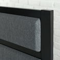 thumbnail image 4 of Zinus Jessica Upholstered Metal Headboard, Queen, 4 of 6