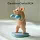 thumbnail image 2 of Mini figura de cerdito boxeador de resina: bonita decoración para el hogar, resina duradera, regalo perfecto para niños/adultos, 2 of 4