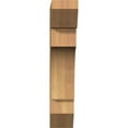 thumbnail image 2 of Ekena Millwork 3 1/2"W x 14"D x 18"H Westlake Slat Smooth Bracket, Western Red Cedar, 2 of 4