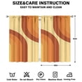 thumbnail image 2 of Modern Abstract Geometric Boho Curtains-blackout Curtains Bedroom Decor Living Room Darkening Grommet Window Drapes 2 Panels Set 41"x63", 2 of 2