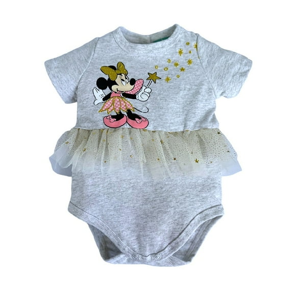 Pañalero estampado con tutu Disney Ada Minnie Mouse