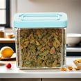 thumbnail image 1 of Tall Airtight Food Storage Containers with Lids, Plastic Pantry Jars for Cereal, Flour, Pasta, 1 of 6