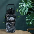 thumbnail image 4 of Half Gallon Water Bottle with Sleeve - BPA Free Water Bottle 64 OZ - with Time Marker Leakproof Water Jug - Motivational Workout Water Bottle for Office Gym Outdoor Hiking Travel, 4 of 6
