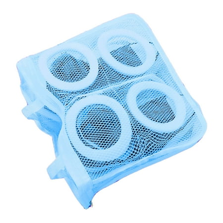 

Practical Laundry Clothes Shoes Organizer Mesh Tote Bag Dry Shoe Home Portable